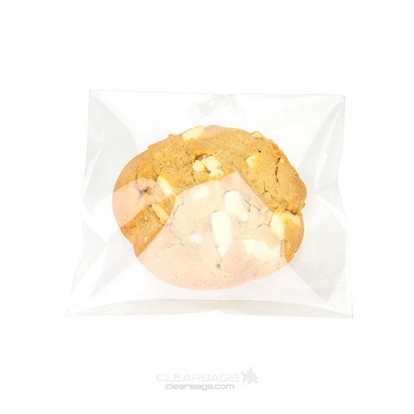 Klappenbeutel 11x11cm Hochtransparent (100 Stück) [B44]