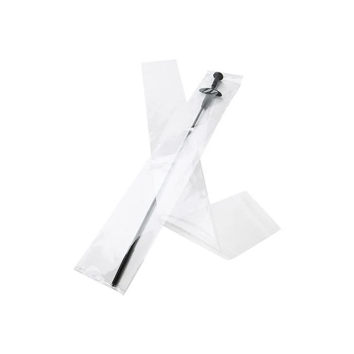 Klappenbeutel 10.8x74cm Hochtransparent (100 Stück) [B429]