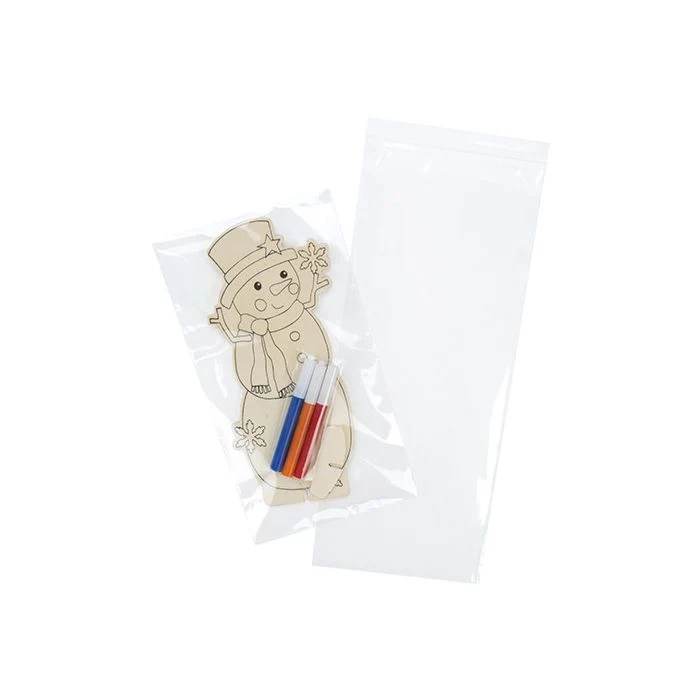 Klappenbeutel 11.9x26.4cm Hochtransparent (100 Stück) [B410M]