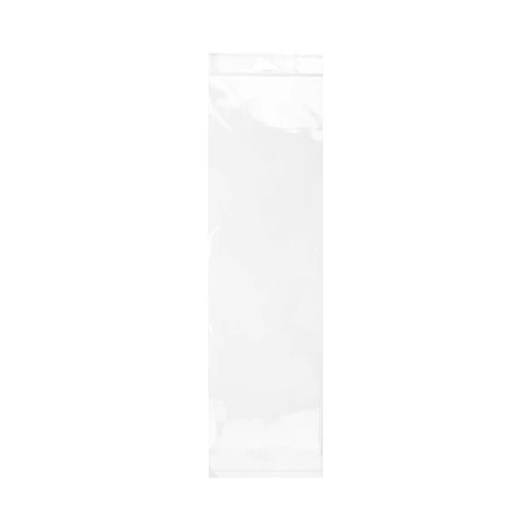 Headerbeutel Transparent 11.6x38.1cm Wiederverschließbar (100 Stück) [HB415]