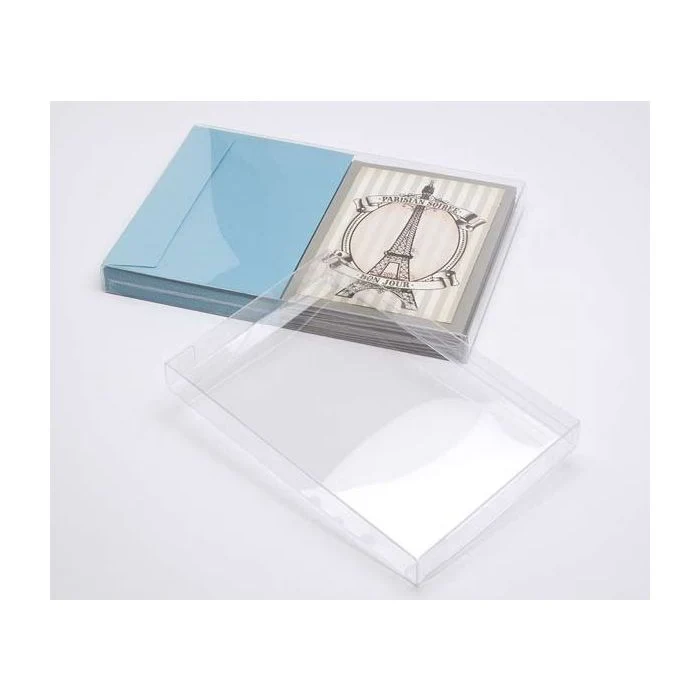 Klarsichtschachteln 14.9x2.5x22.7cm Transparent (25 Stück) [FB44]