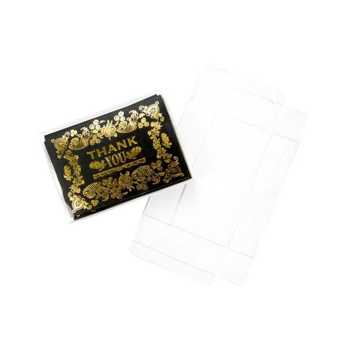 Klarsichtschachteln 9.5x3.2x13.2cm Transparent (25 Stück) [FB38]