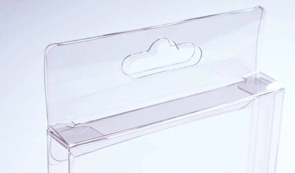 Klarsichtschachteln 11.4x2.5x14.9cm mit Aufhängeloch (25 Stück) [HFB17]