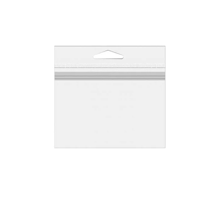 Headerbeutel Transparent 31.6x33cm zum Oben laden von Inhalten (100 Stück) [HBT1213]