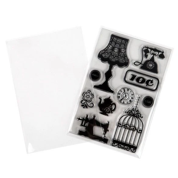 Flachbeutel 11x16cm OPP Transparent (100 Stück) [B4X6NF]