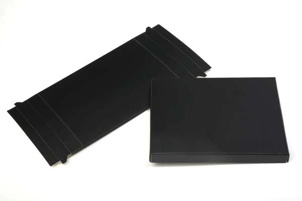 Pappschachteln Mattschwarz 12,4x2,5x17,1cm (25 Stück) [BK16]