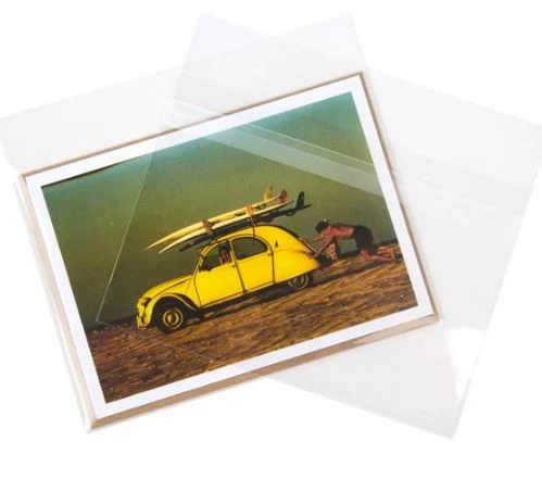 Klappenbeutel 18.9x13.4cm Hochtransparent (100 Stück) [B5PC]