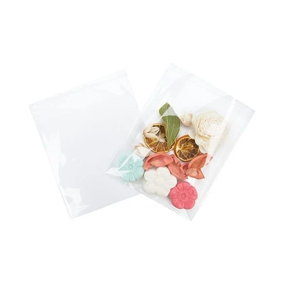 Klappenbeutel 17.5x17.1cm Hochtransparent (100 Stück) [B66XL]