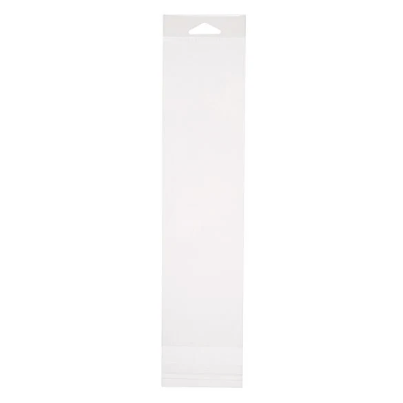 Headerbeutel Transparent 9.7x28.4cm Wiederverschließbar (100 Stück) [HB3X11]