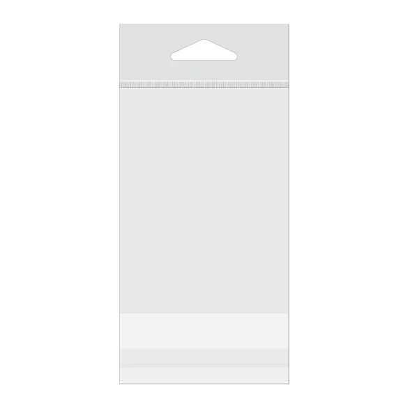 Headerbeutel Transparent 7.6x10.2cm Wiederverschließbar (100 Stück) [HB34]