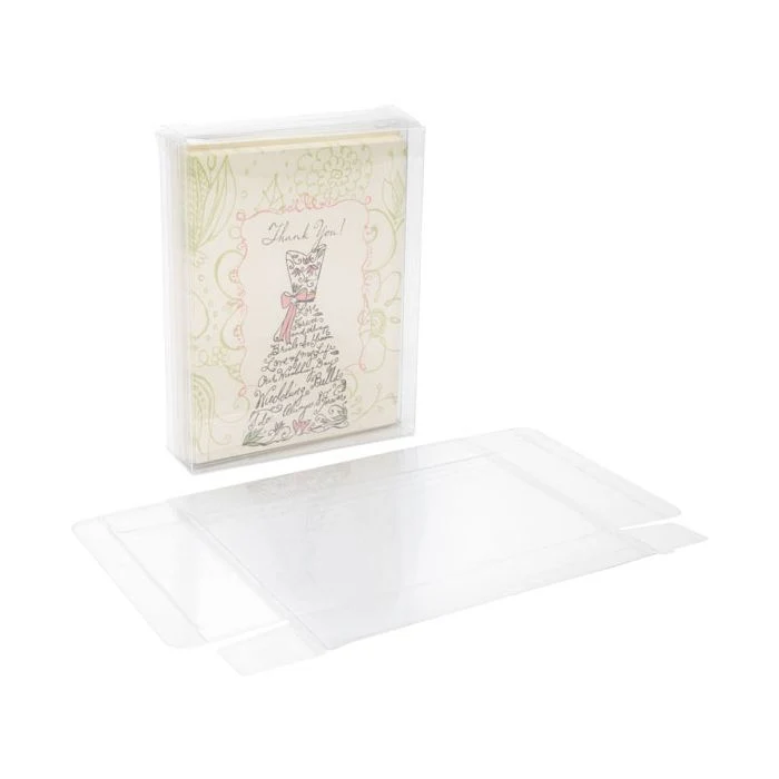 Klarsichtschachteln 11.4x3.2x14.9cm Transparent (25 Stück) [FB30]