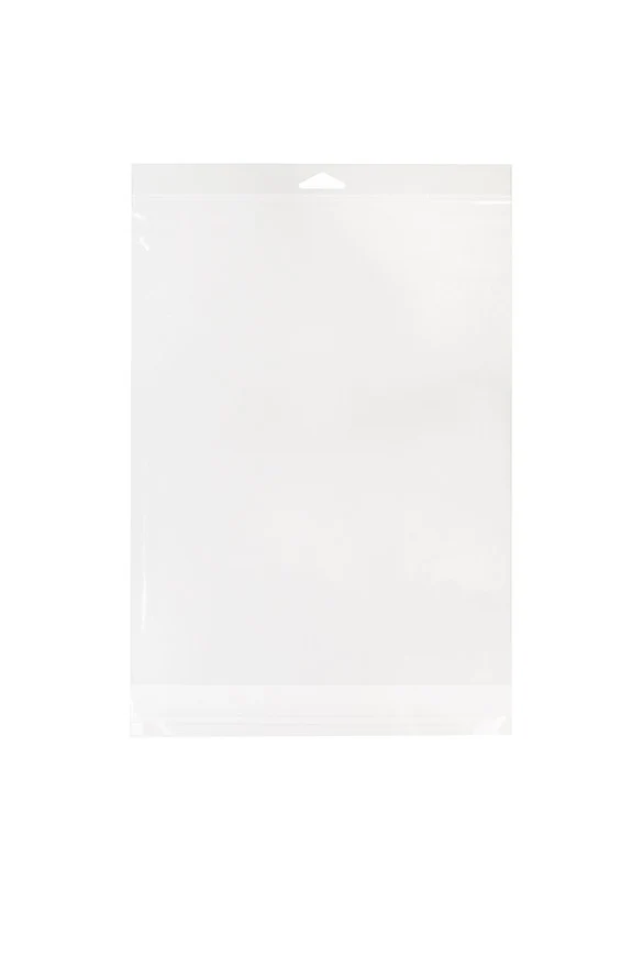 Headerbeutel Transparent 24x31.1cm Wiederverschließbar (100 Stück) [HB9]