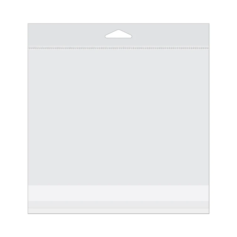Headerbeutel Transparent 20.3x15.2cm Wiederverschließbar (100 Stück) [HB8X6E]