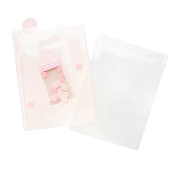 Flachbeutel 9.5x13.5cm OPP Transparent (100 Stück) [B3X5NF]