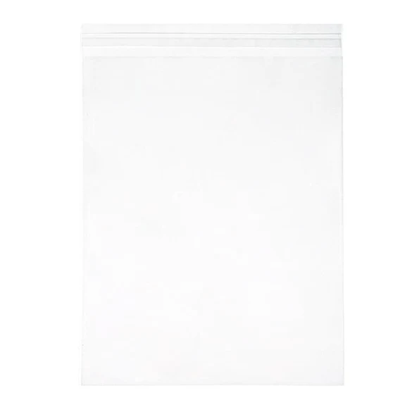 Klappenbeutel 28.6x35.9cm Hochtransparent (100 Stück) [B11S]