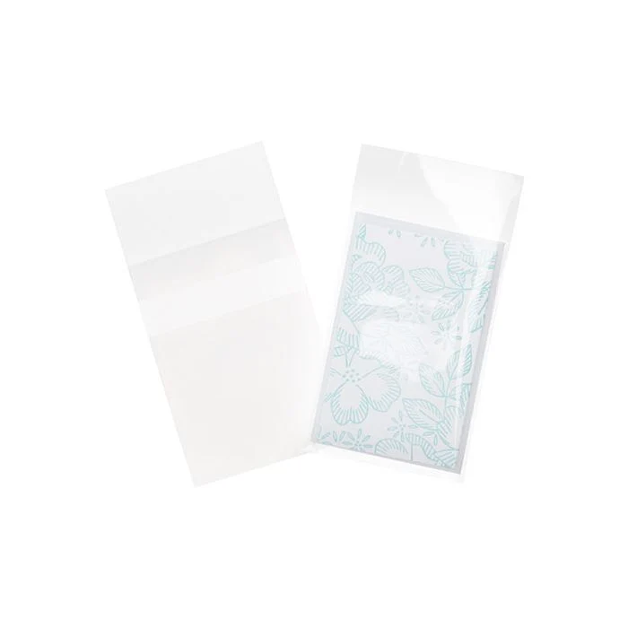 Klappenbeutel 6.5x9cm Hochtransparent (100 Stück) [B2PC]