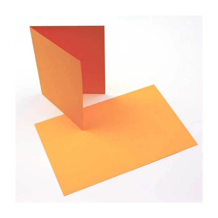 Glückwunschkarten Gold 17.8x12.4cm (50 Stück) [PC007]