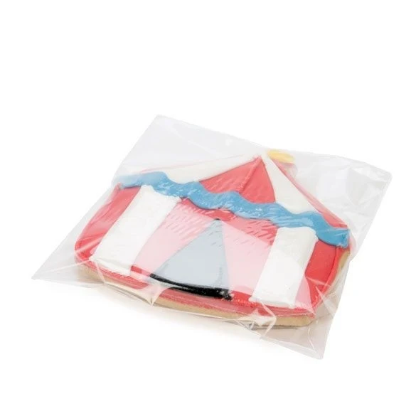 Klappenbeutel 13x13cm Hochtransparent (100 Stück) [B5X5SM]