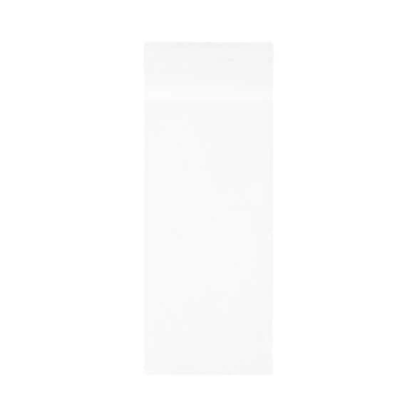 Klappenbeutel 8.5x18cm Hochtransparent (100 Stück) [B37]