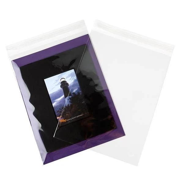 Klappenbeutel 24.1x31.8cm Hochtransparent (100 Stück) [B9H12H]