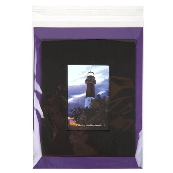 Klappenbeutel 24.1x31.8cm Hochtransparent (100 Stück) [B9H12H]