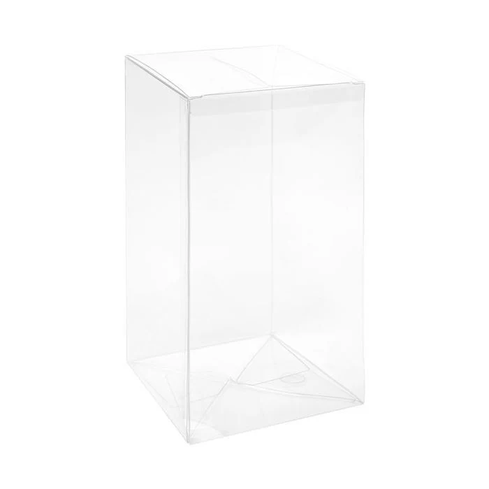 Klarsichtschachteln 12.7x12.7x25.4cm mit Automatikboden (25 Stück) [PLB87]