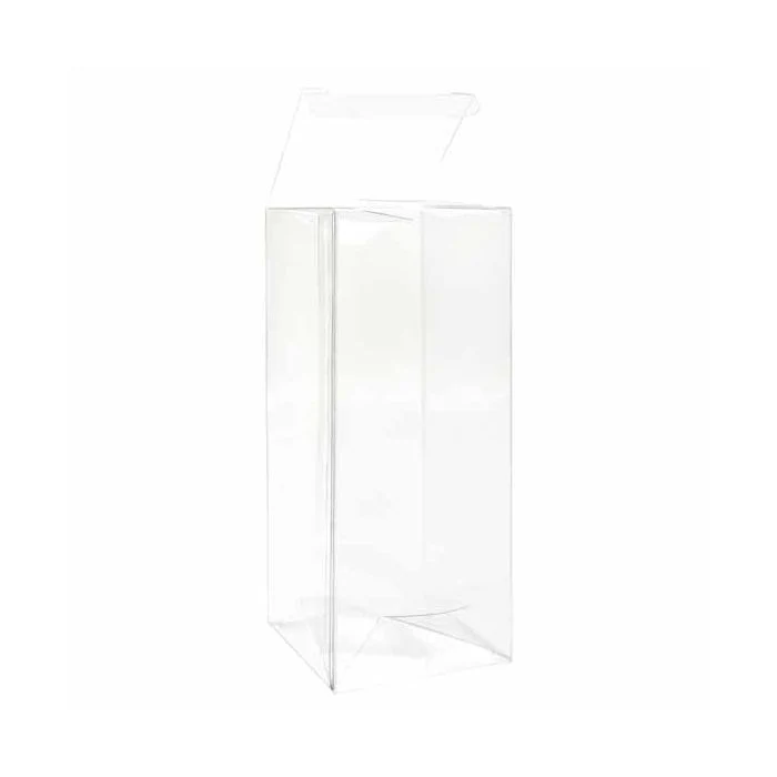 Klarsichtschachteln 6.5x6.5x15.4cm mit Automatikboden (25 Stück) [PLB146]