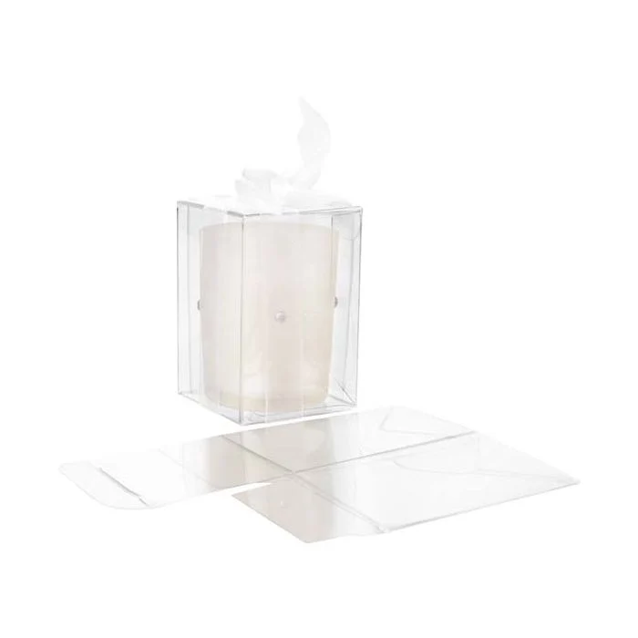 Klarsichtschachteln 5.1x5.1x7.6cm mit Automatikboden (25 Stück) [PLB139]