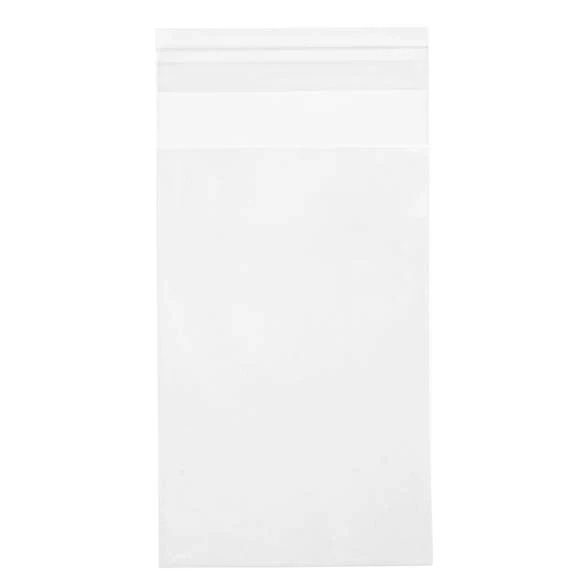 Klappenbeutel 8.5x13cm Hochtransparent (100 Stück) [B3]