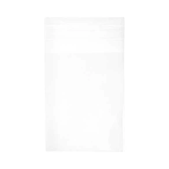 Klappenbeutel 7.5x9.5cm Hochtransparent (100 Stück) [B2XL]