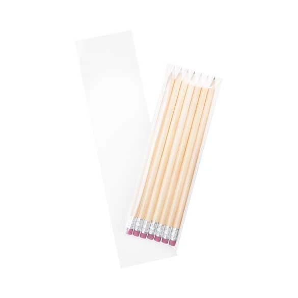 Klappenbeutel 6.5x21.5cm Hochtransparent (100 Stück) [B2X8]