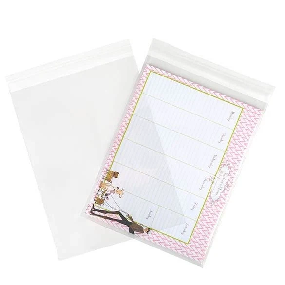 Klappenbeutel 22.9x30.5cm Hochtransparent (100 Stück) [B912]
