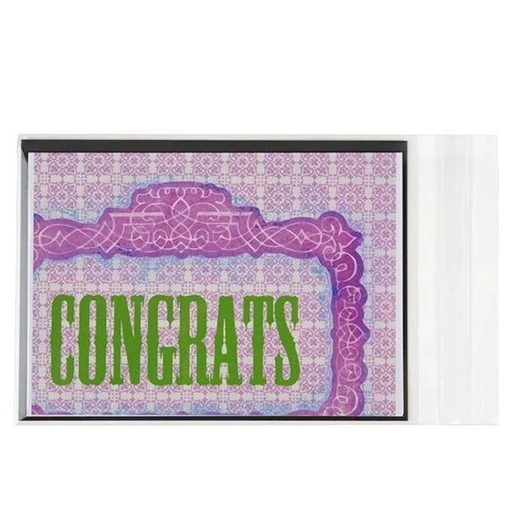 Klappenbeutel 14x19cm Hochtransparent (100 Stück) [B57]