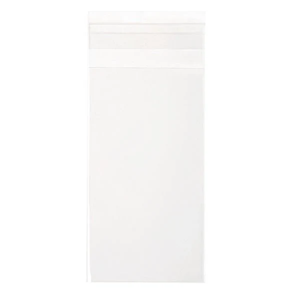 Klappenbeutel 6.4x11.5cm Hochtransparent (100 Stück) [B2H4H]