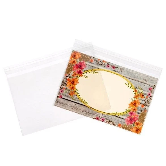 Klappenbeutel 22x14cm Hochtransparent (100 Stück) [B85]