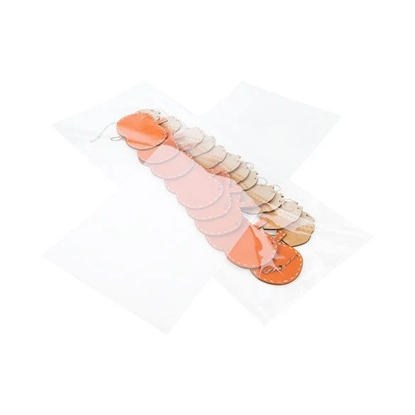 Klappenbeutel 21.4x51.4cm Hochtransparent (100 Stück) [B820]