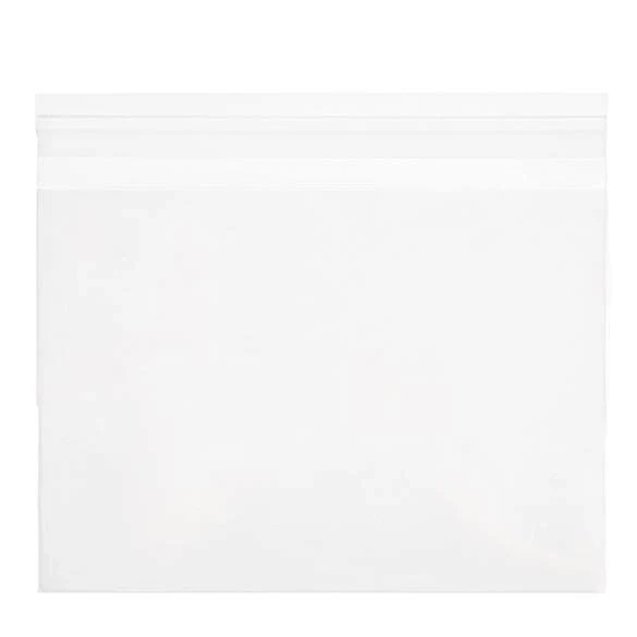Klappenbeutel 19x13cm Hochtransparent (100 Stück) [B5]