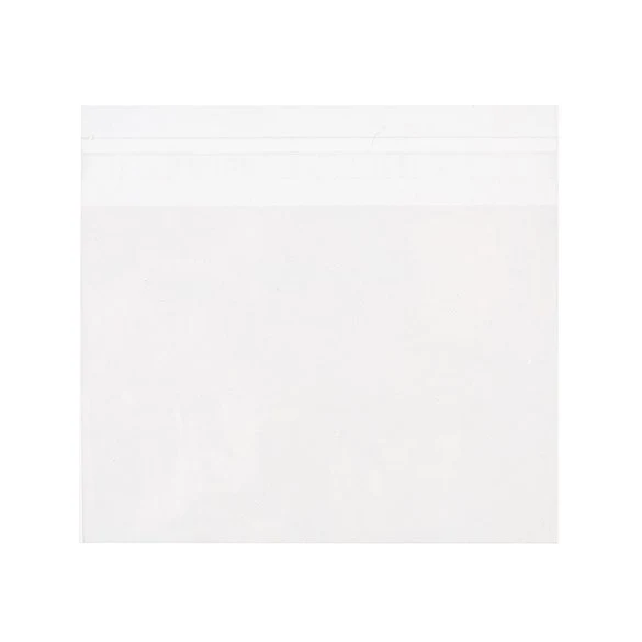 Klappenbeutel 16x11.5cm Hochtransparent (100 Stück) [B46]