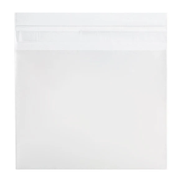 Klappenbeutel 13.7x10.8cm Hochtransparent (100 Stück) [B4]