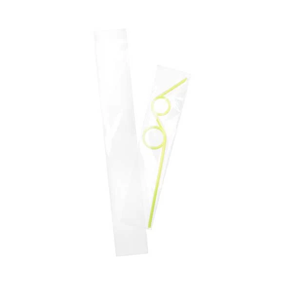 Klappenbeutel 5.7x35.6cm Hochtransparent (100 Stück) [B214]
