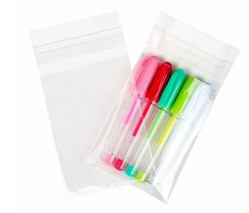 Klappenbeutel 6.4x8.9cm Hochtransparent (100 Stück) [B2]