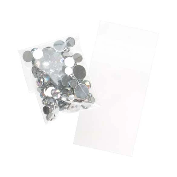 Klappenbeutel 5x7cm Hochtransparent (100 Stück) [B1X2XL]