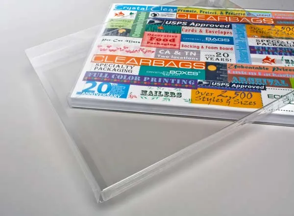 Klarsichtschachteln 21.9x1.6x28.3cm Transparent (25 Stück) [FPB65]