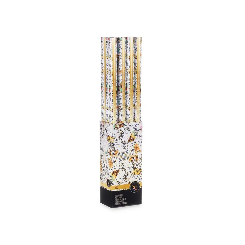 Confetti cannon Multicolour Paper Cardboard Plastic 5 x 99 x 5 cm (12 Units)